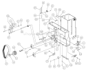 PulleyáAssembly Diagram and Parts List for CH123DH 7812086 Bear Cat Chipper Shredder